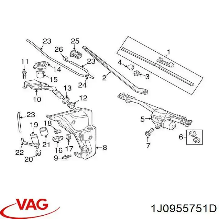  Tubería de agua de lavado de parabrisas para Audi Q5 8RB