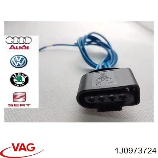  Conector de la bobina de encendido para Seat Altea 5P5