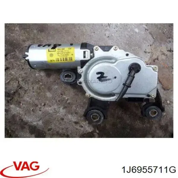 1J6955711G VAG motor limpiaparabrisas luna trasera