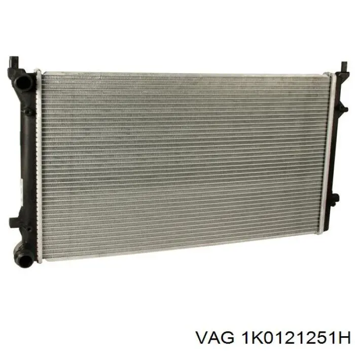 1K0121251H VAG radiador refrigeración del motor