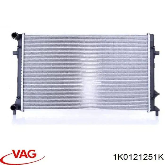 1K0121251K VAG radiador refrigeración del motor