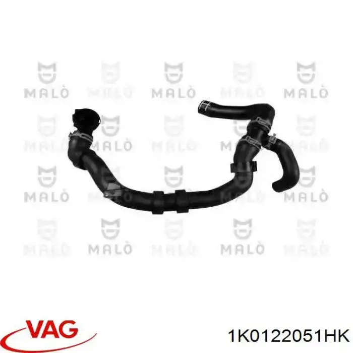  Manguera refrigerante para radiador inferiora para Skoda Yeti 5L