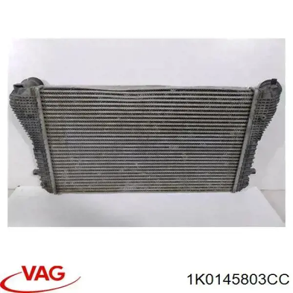 1K0145803CC VAG radiador de aire de admisión