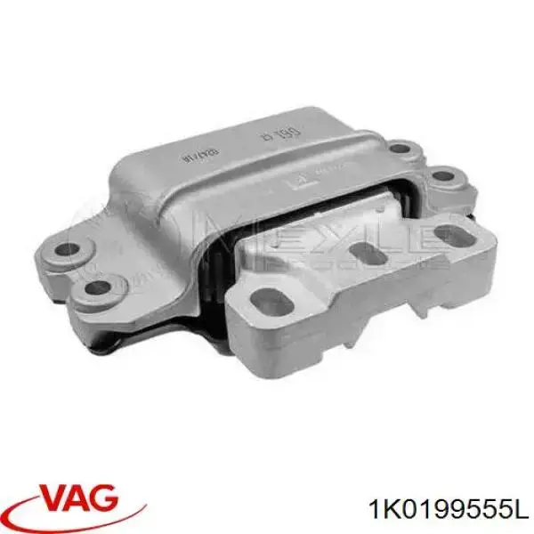 1K0199555L VAG soporte motor izquierdo