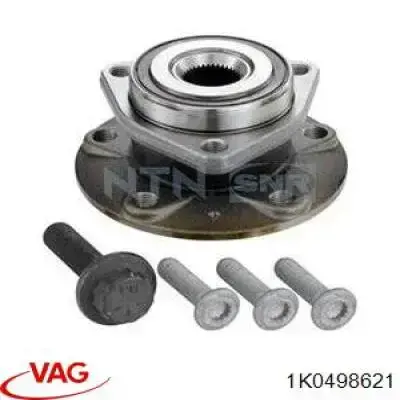 1K0498621 VAG cubo de rueda delantero