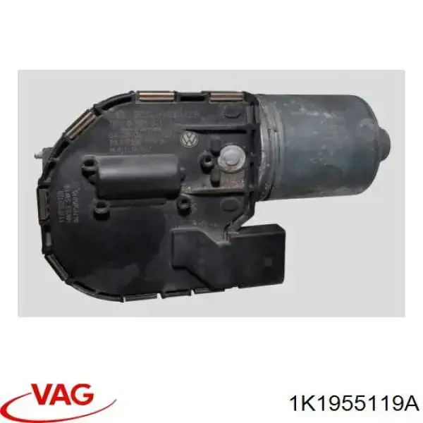 1K1955119A VAG motor del limpiaparabrisas del parabrisas