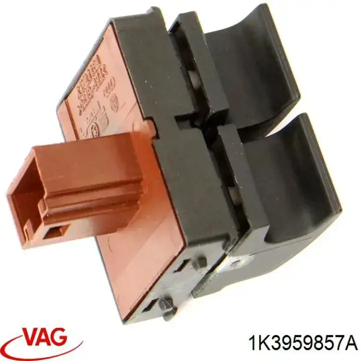 1K3959857A VAG unidad de control elevalunas delantera izquierda