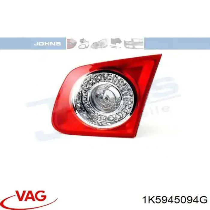 1K5945094G VAG piloto posterior interior derecho