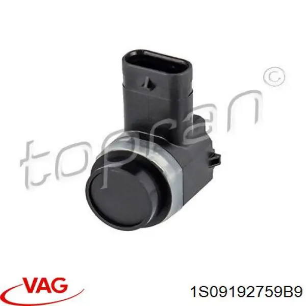 1S09192759B9 VAG sensor alarma de estacionamiento trasero