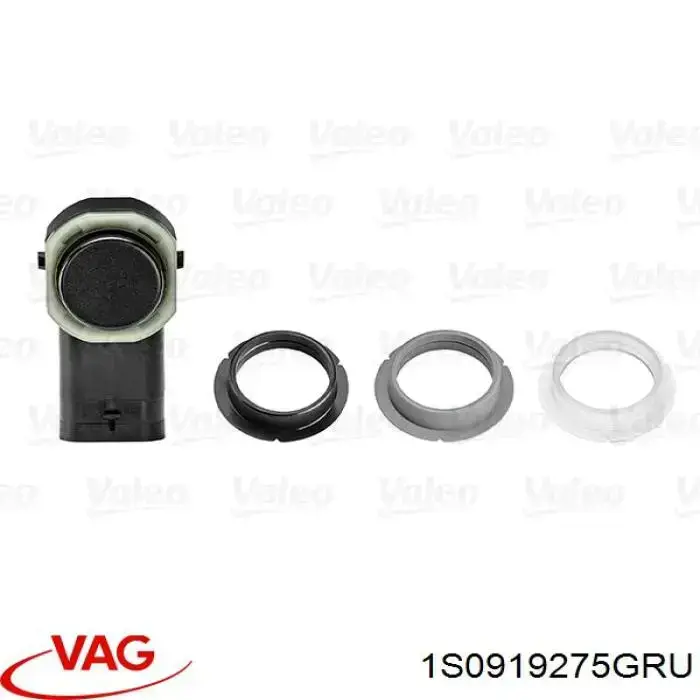 1S0919275GRU VAG sensor alarma de estacionamiento trasero