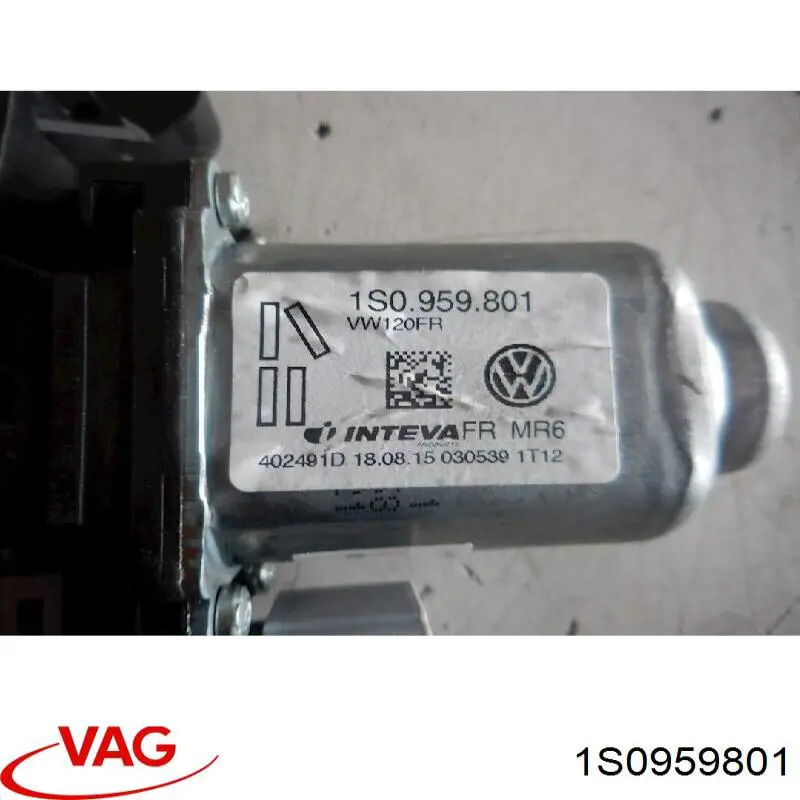  Motor eléctrico, elevalunas, puerta delantera izquierda para Skoda Rapid NH3, NK3, NK6