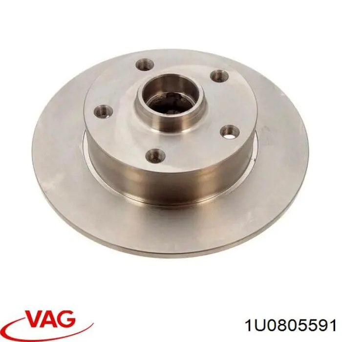 1U0805591 VAG soporte de radiador completo