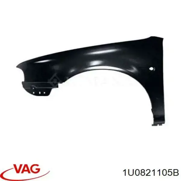 1U0821105B VAG guardabarros delantero izquierdo