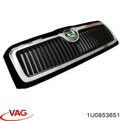 1U0853651 VAG panal de radiador