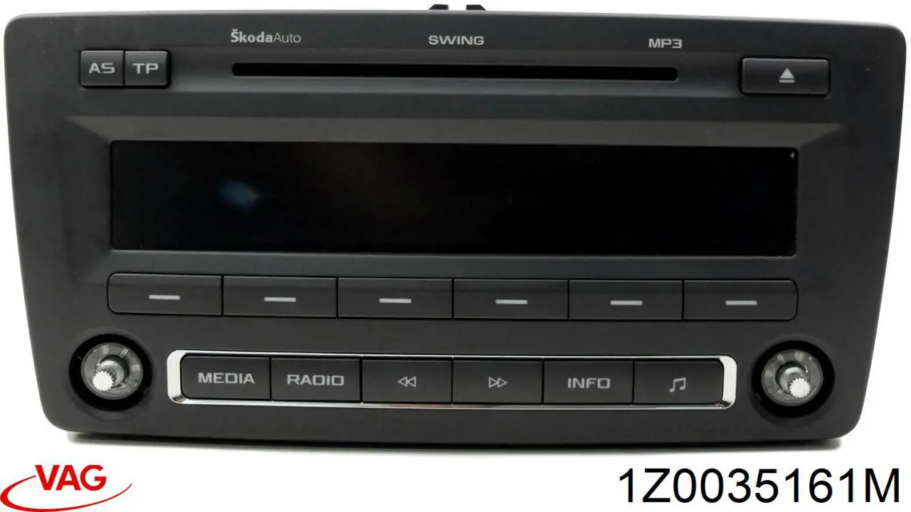  Radio (radio AM/FM) para Skoda Octavia 2 