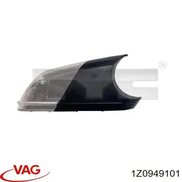 1Z0949101 VAG luz intermitente de retrovisor exterior izquierdo