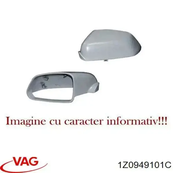 1Z0949101C VAG luz intermitente de retrovisor exterior izquierdo