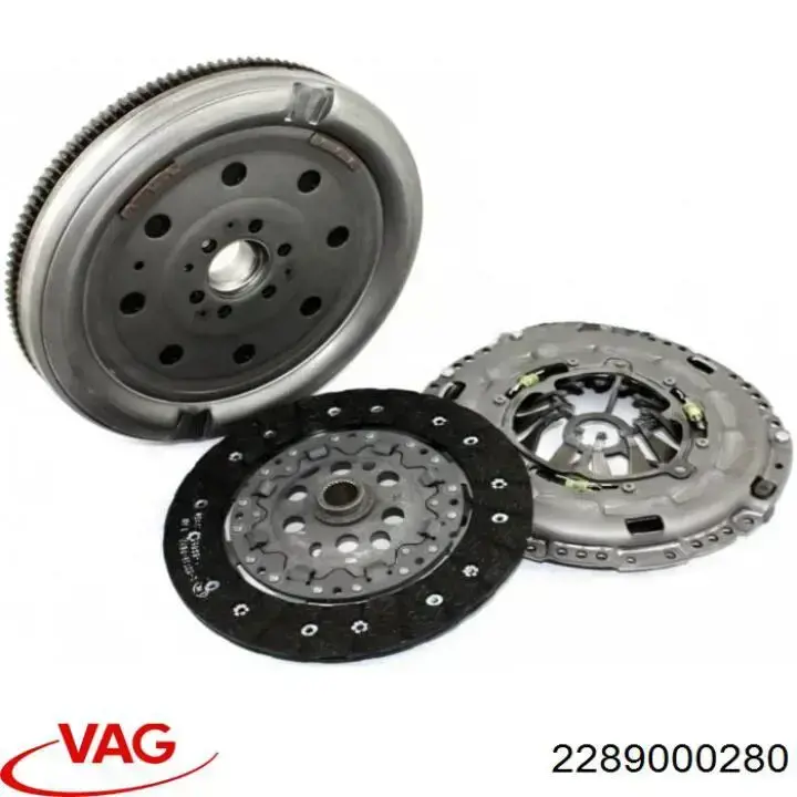 2289 000 280 VAG kit de embrague (3 partes)