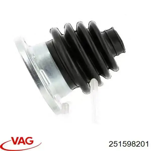 251598201 VAG fuelle, árbol de transmisión delantero exterior