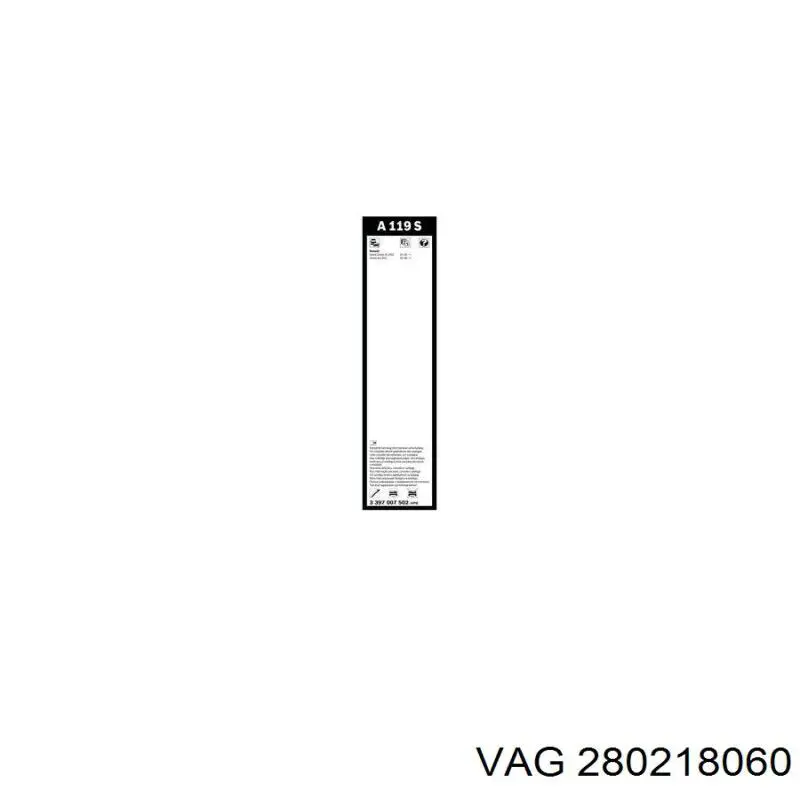 280218060 VAG sensor de flujo de aire/medidor de flujo (flujo de aire masibo)