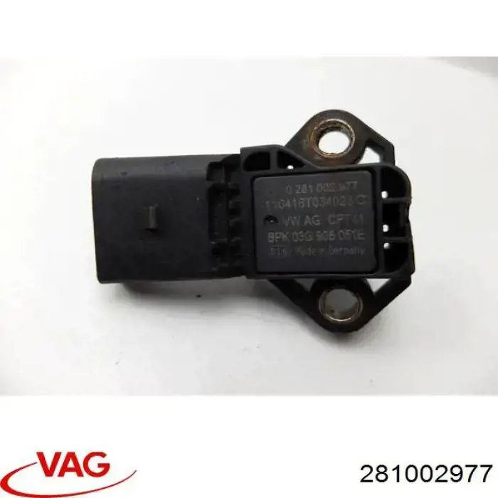 281002977 VAG sensor de presion de carga (inyeccion de aire turbina)