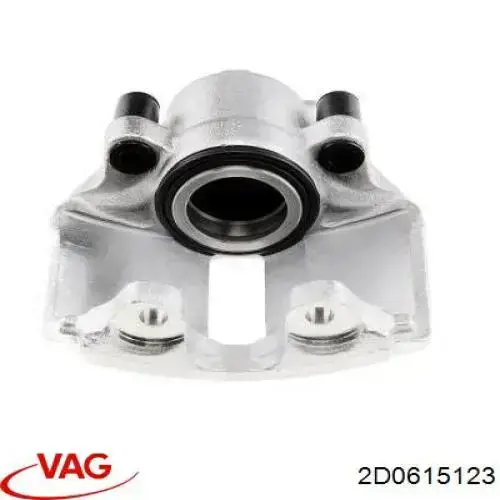 2D0615123 VAG pinza de freno delantera izquierda