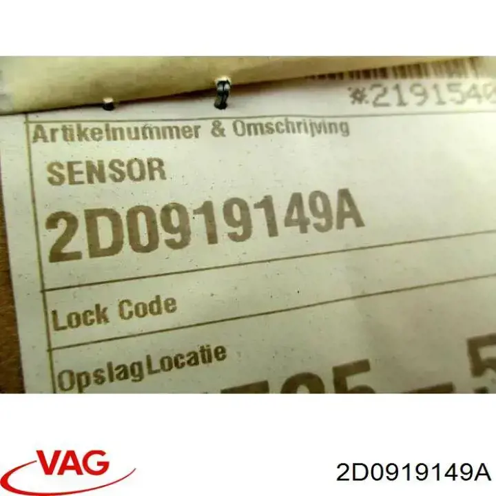  Sensor de velocidad para Volkswagen LT 2DM