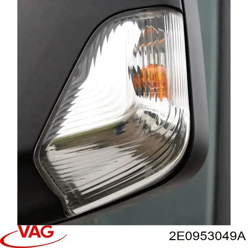 2E0953049A VAG luz intermitente de retrovisor exterior izquierdo