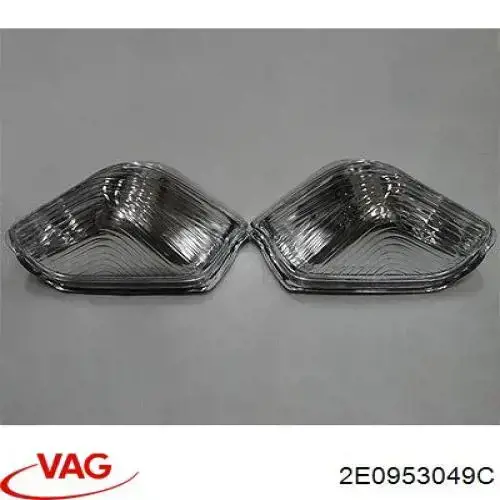 2E0953049C VAG luz intermitente de retrovisor exterior izquierdo