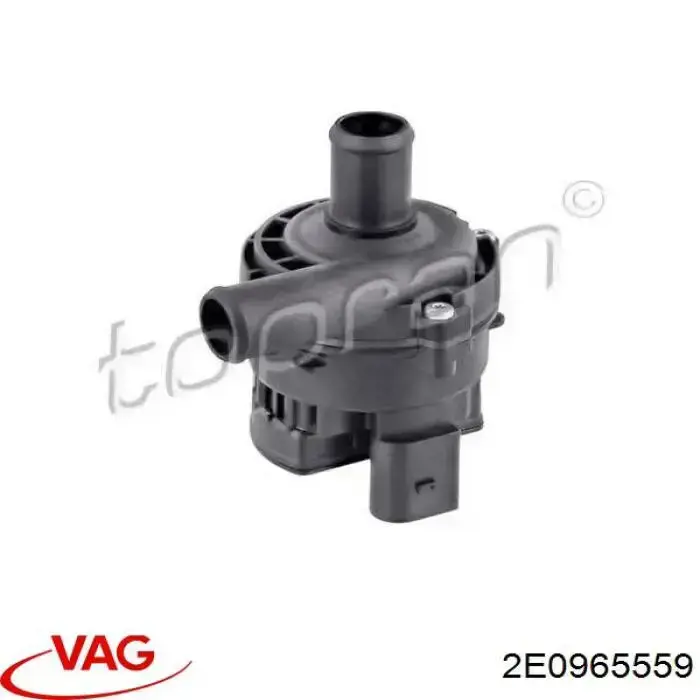 2E0965559 VAG bomba de agua, adicional eléctrico