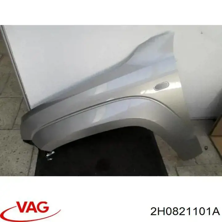  Guardabarros delantero izquierdo para Volkswagen AMAROK 2H