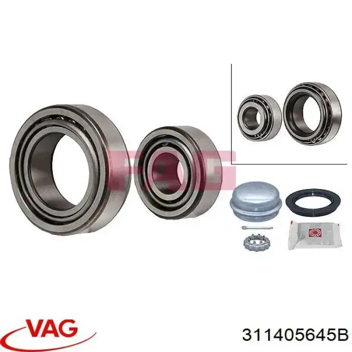 311405645B VAG cojinete de rueda trasero exterior