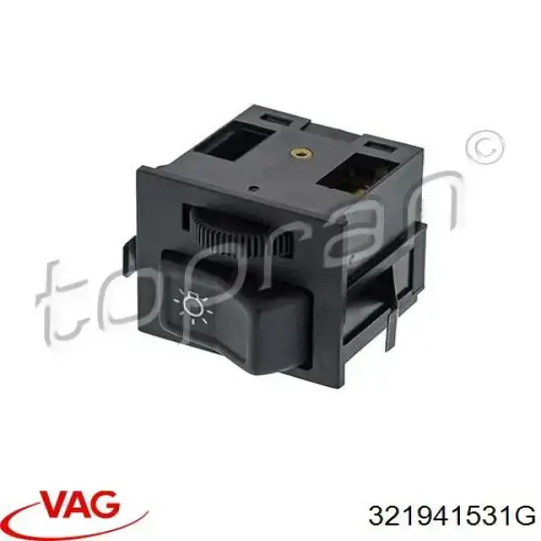 321941531G VAG interruptor de faros para "torpedo"