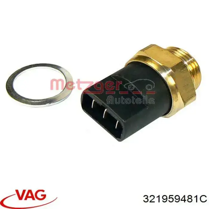 321959481C VAG sensor, temperatura del refrigerante (encendido el ventilador del radiador)