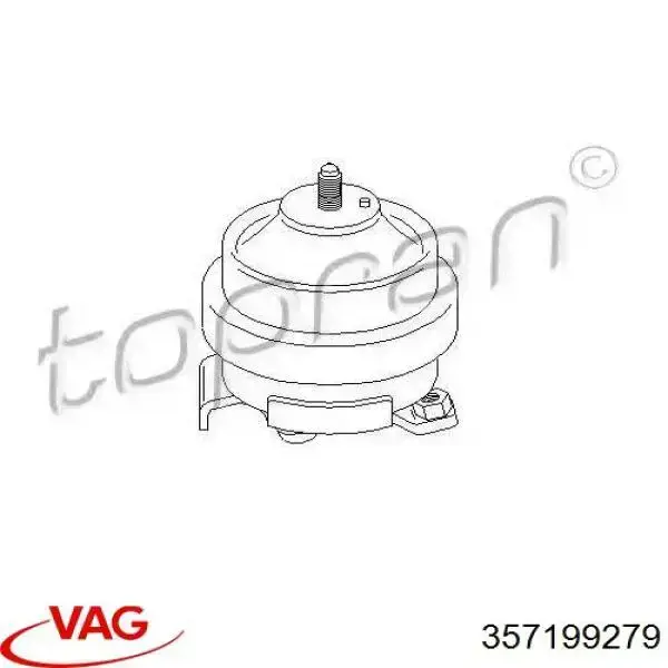 357199279 VAG soporte motor delantero