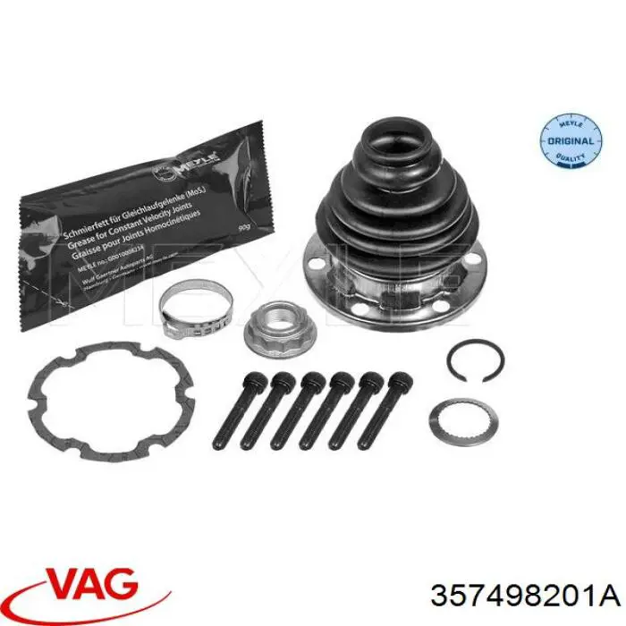 357498201A VAG fuelle, árbol de transmisión trasero interior