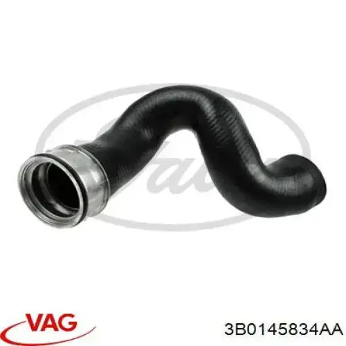 3B0145834AA VAG tubo flexible de aire de sobrealimentación superior