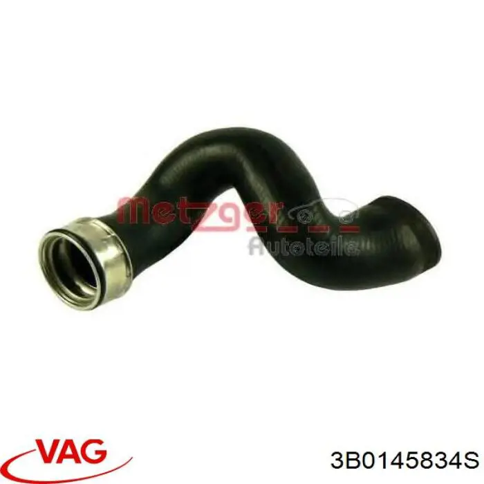 3B0145834S VAG tubo flexible de aire de sobrealimentación superior