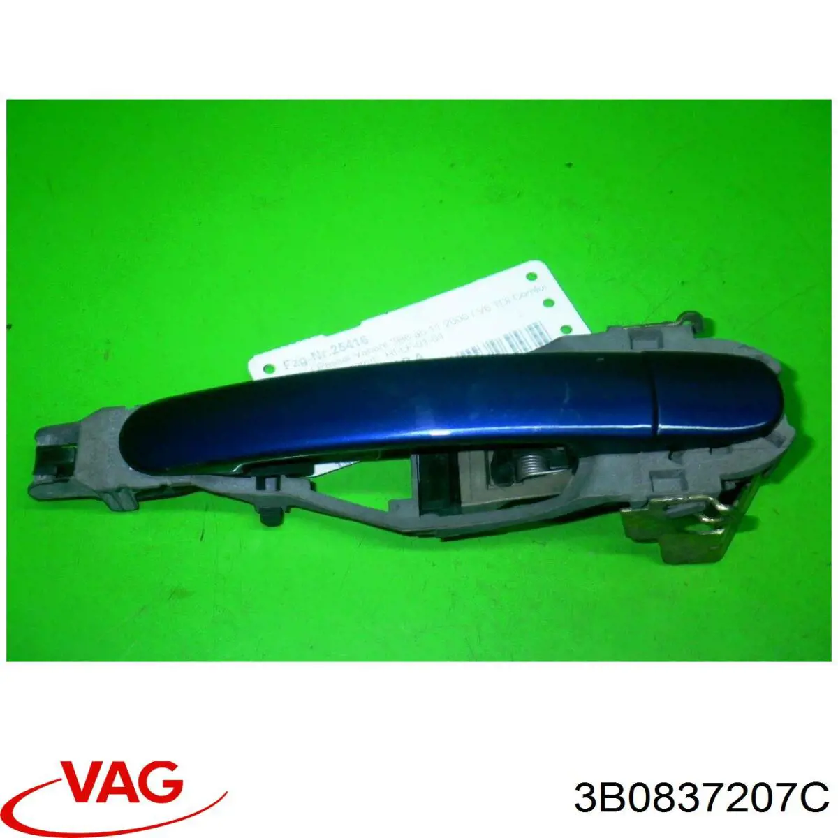 3B0837207C VAG tirador de puerta exterior trasero