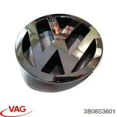  Logotipo del radiador I para Volkswagen Lupo 6X, 6E