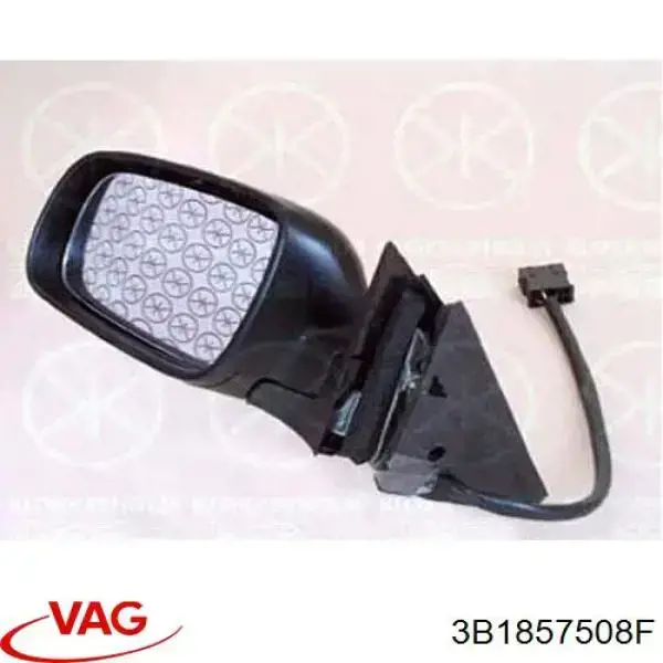 3B1857508F VAG espejo retrovisor derecho