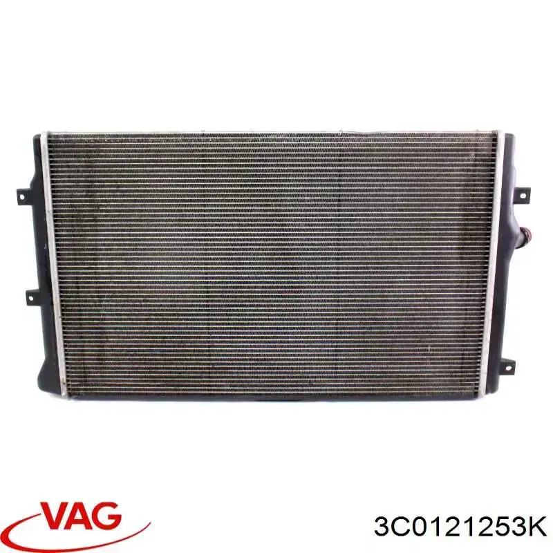 3C0121253K VAG radiador refrigeración del motor