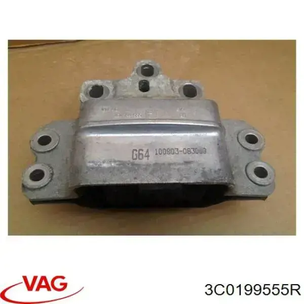 3C0199555R VAG soporte motor izquierdo