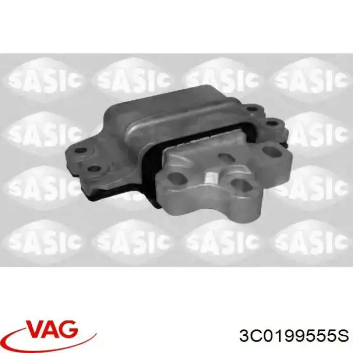 3C0199555S VAG soporte motor izquierdo