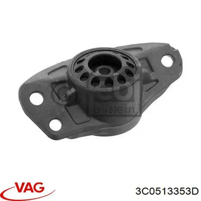 3C0513353D VAG soporte amortiguador trasero