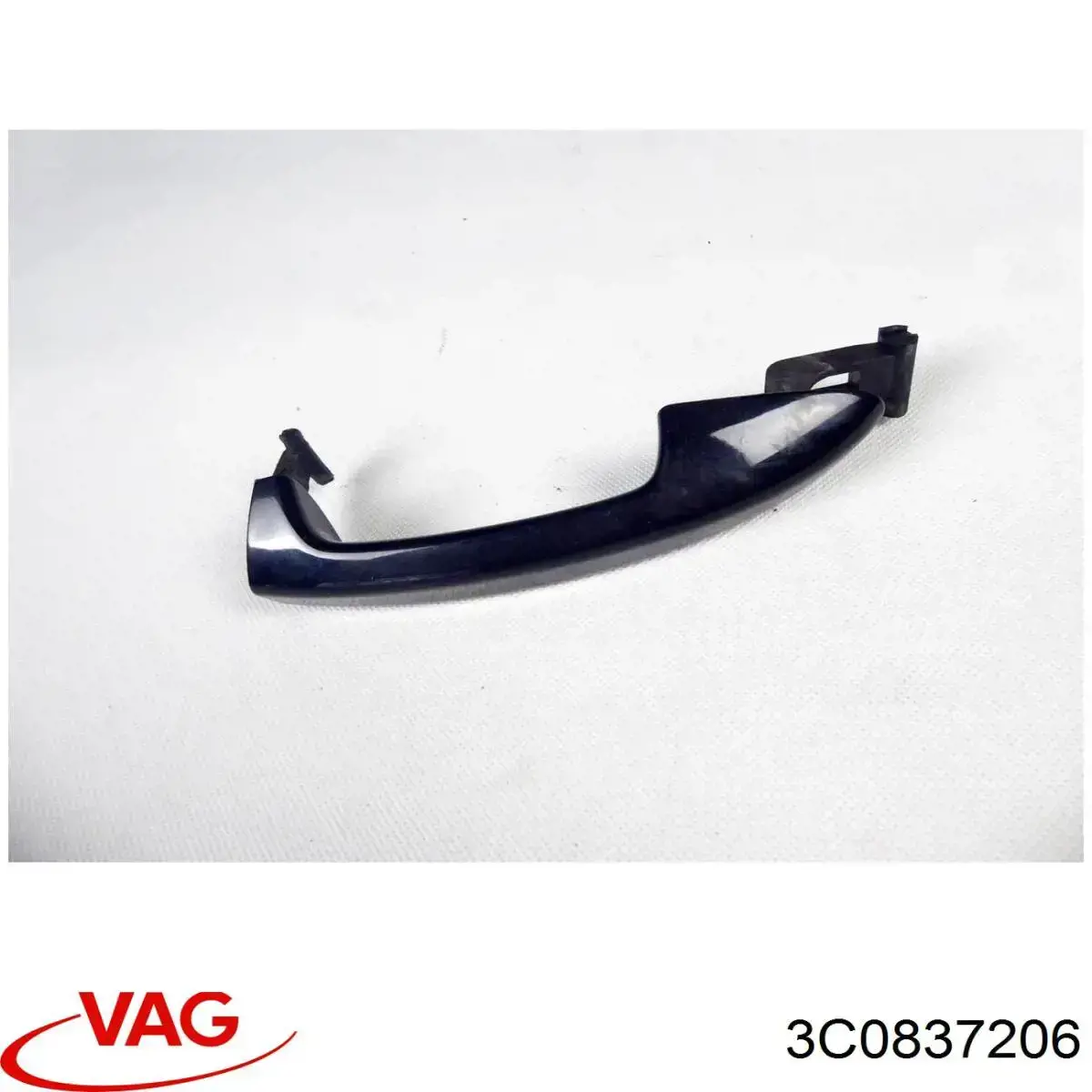  Tirador de puerta exterior derecho delantero/trasero para Volkswagen Passat B6, 3C2