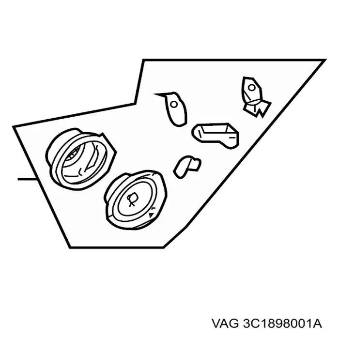 3C1898001A VAG 