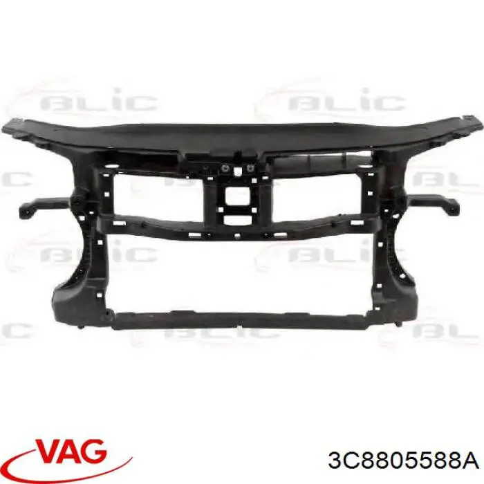  Soporte de radiador completo para Volkswagen Passat 357