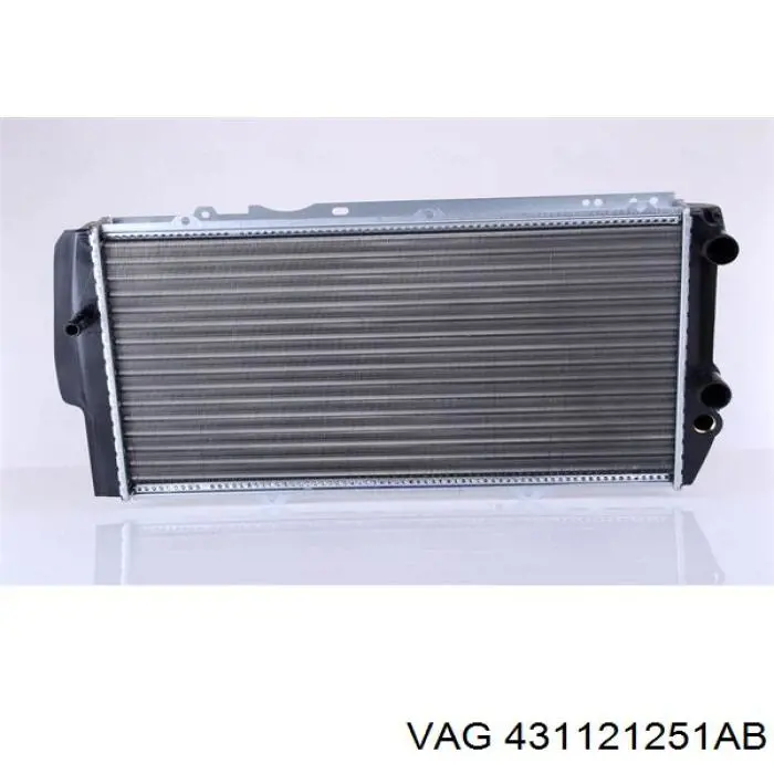 431121251AB VAG radiador refrigeración del motor