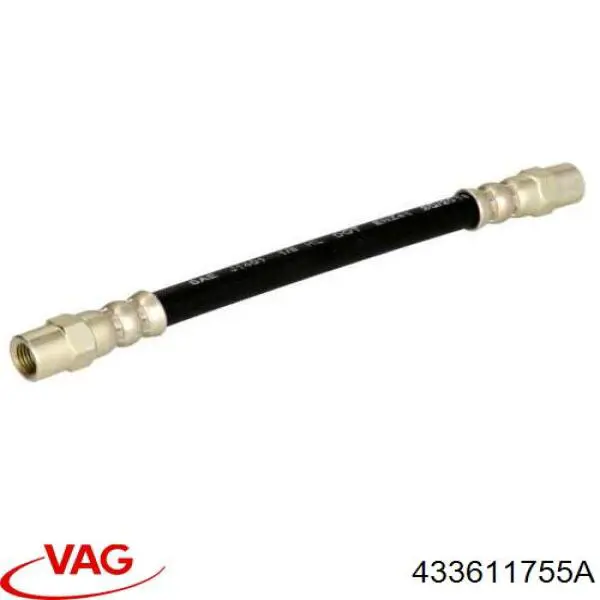 433611755A VAG tubo flexible de frenos trasero